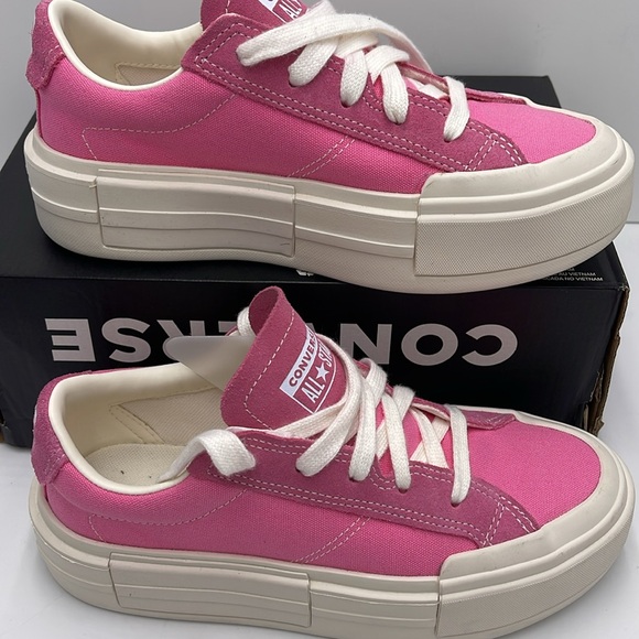 Converse WMNS CTAS CRUISE OX PINK/WHITE/EGRET A10440C Platforms Sneakers - Picture 3 of 16